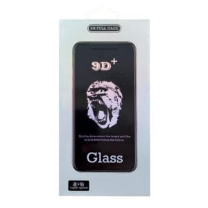 LCD apsauginis stikliukas 9D Gorilla juodas