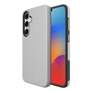 Dėklas Perfectionists Triangle Case sidabrinis